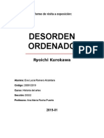 Informe de Analisis Desorden Ordenado