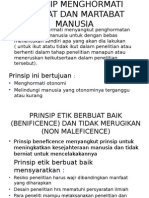 Prinsip Menghormati Harkat Dan Martabat Manusia