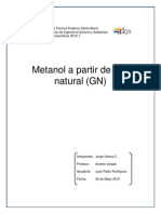 Estudio Mercado Producción Metanol en Chile