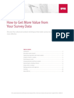 More Value From Your Survey Data_spss