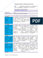 Matriz de Valoracion Portafolio Digital