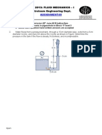 Assignment-3 Fluid Mechanics