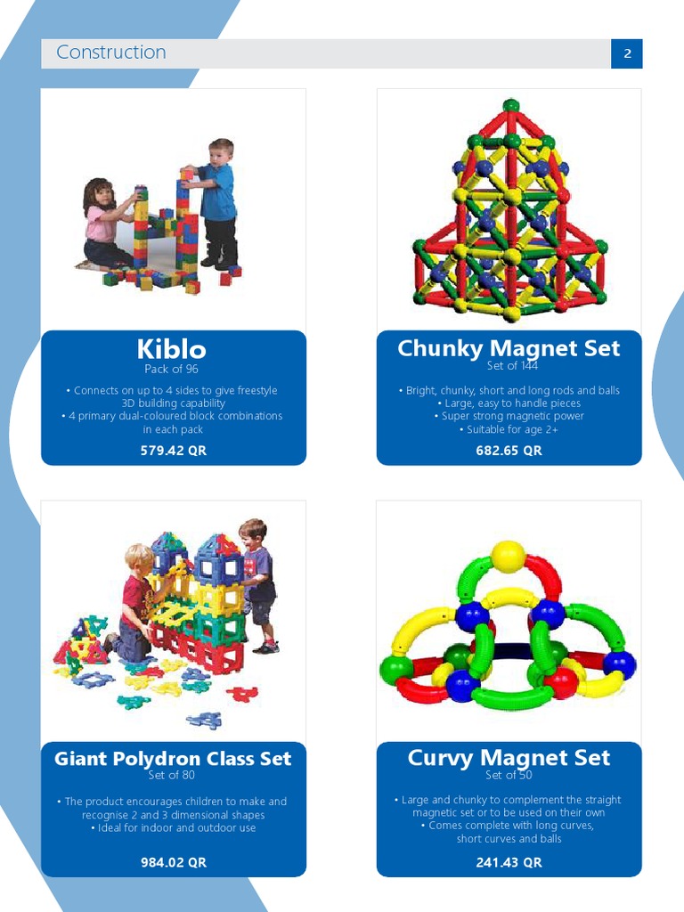 Magnetic Building Sets for Kids | PDF | Science & Mathematics ...