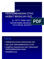 GANGGUAN PERKEMBANGAN OTAK AKIBAT MASALAH GIZI DR Yetty PDF