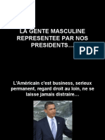 La Gente Masculine Representee Par Nos Presidents