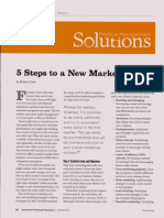5 Steps to a New Marketing Plan