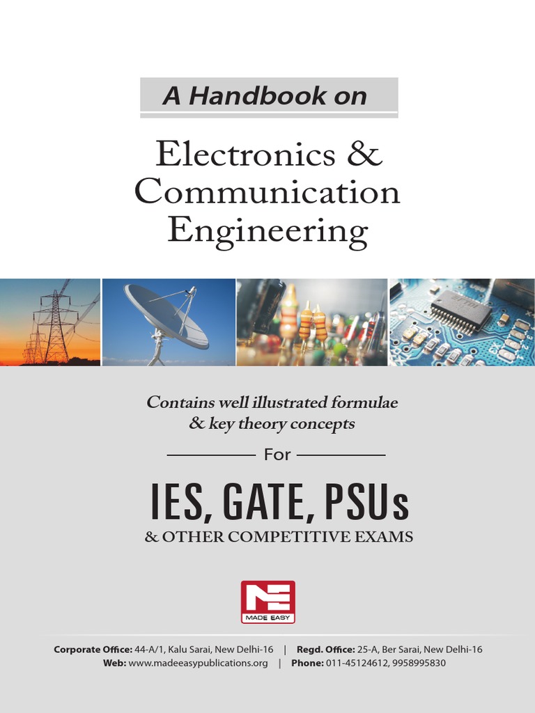 A Handbook On Electronics Engineering | PDF | Electronics | Electronic ...