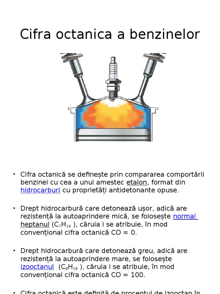 Cifra Octanica A Benzinelor