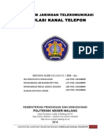 Praktikum Simulasi Kanal Telepon