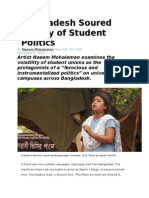 Bangladesh Soured Legacy of Student Politics
