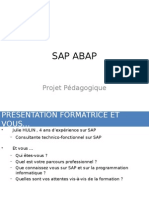 1 - Le Metier Developpeur SAP