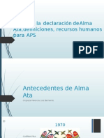 Equipo 3 Declaración Alma Ata