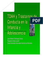 Tdah y Trastornos de Conducta en La Infancia y Adolescencia 0