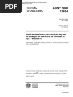 NBR 12624 - 2004 - Perfil de Elastômero para Vedação de Junt PDF