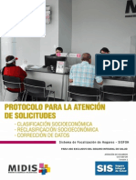 Protocolo de Atencion de Solicitudes - SISFOH