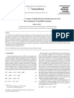 An Alternative Type of Photoelectro-Fenton Process For The Treatment of Landfill Leachatee