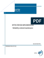 Myths for RCM Implementation Summary