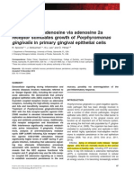 Danger Signal Adenosine Via Adenosine 2a Receptor Stimulates Growth of Porphyromonas Gingivalis in Primary Gingival Epithelial Cells PDF