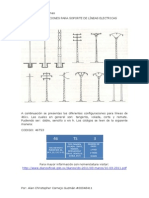 Configuraciones para Soporte de Líneas Electricas