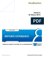 Reporte 15PF+ Extendido