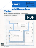 DN3 Brickwork Dimensions Tables June 1991