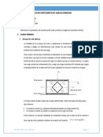 Ensayo de Corte Directo en Suelos Friccionantes