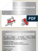 GESTION Y AdministraciÃ³n DE RIESGOS