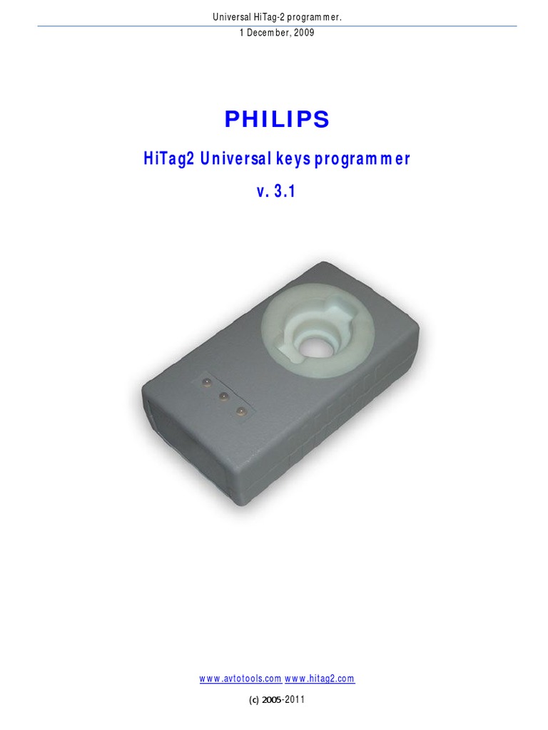 HiTag2 Manual Eng | PDF | Computer File | Digital Technology