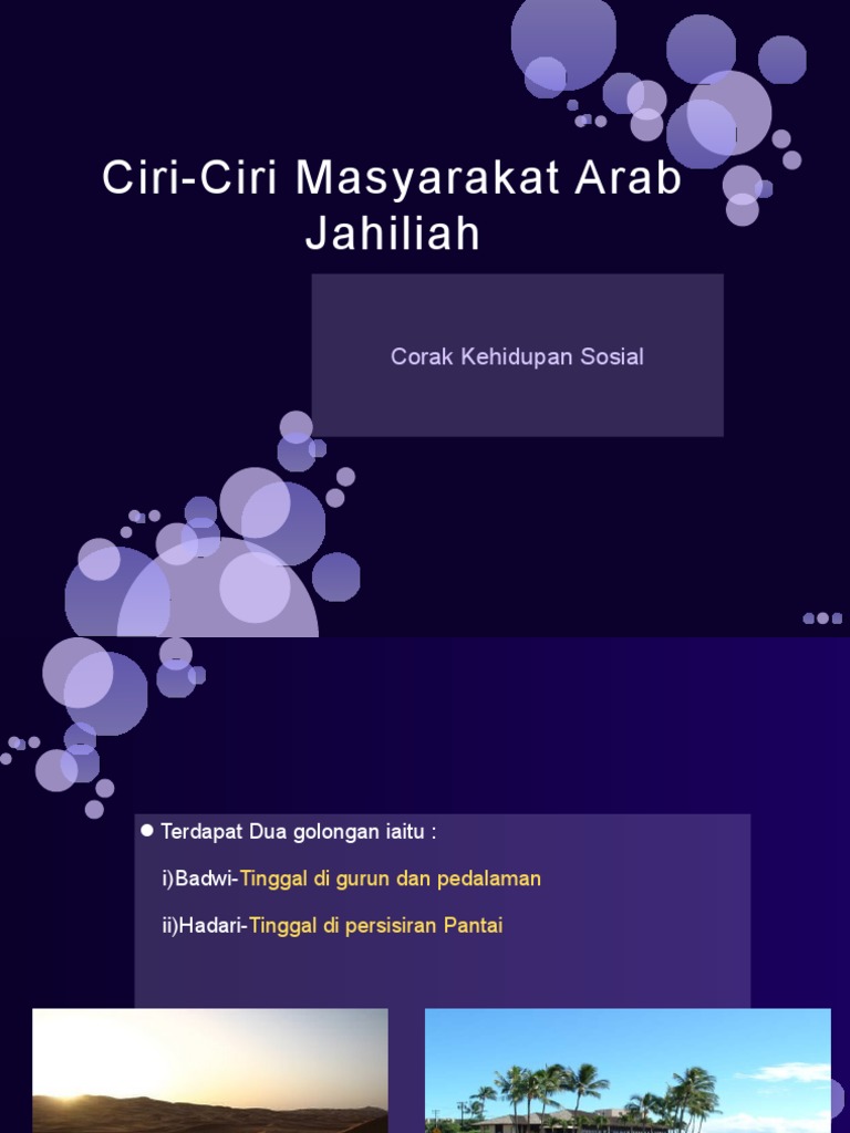 Form 4 Bab 4 4 1 Masyarakat Arab Jahiliah Youtube