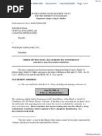 Budynas et al v. Wal-Mart Stores, Inc. - Document No. 9