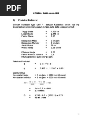 Soal Dan Jawaban Alat Berat Guru Paud