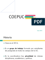 Presentación COEPUC Consejo FEUC Junio