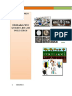 LABORATORIO N 5 Degradacion de Polimeros