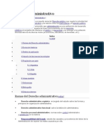 Derecho Administrativo