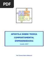 Apostila Sobre Teoria Comportamental Empreendedora