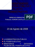 23 Ago La Funcion Publica y El Acto Administrativo