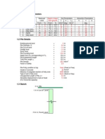 1.0 Input 1.1 Design Soil Parameters: Depth of Layer From Ground