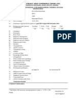 Performance Appraisal Format