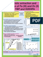 Synergistic Extraction and Separation of Fe (III) and ZN (II) Using TBP and D2EHPA