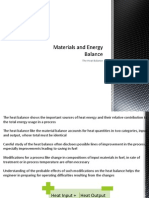Materials and Energy Balance - Course 7 Heat Balance