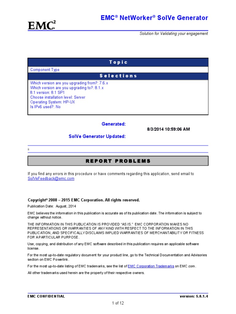 NetWorker - UpdatingNetWorker.s - 1 | PDF | Utility Software | Computer ...