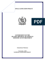 National Sanitation Policy