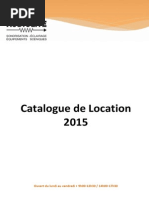 Catalogue Location 2015