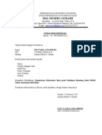 Surat Rekomendasi Dan Bertanggungjawab Dari Kepsek