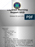 Laporan Morning Report UGD