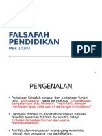 (A) Pengenalan Falsafah