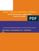 Open Source and Free Culture: FDM 20c Introduction To Digital Media