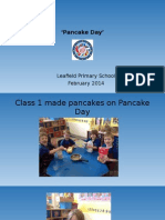Pancake Day': Leafield Primary School February 2014