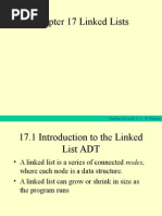 Chapter 17 Linked Lists: Starting Out With C++, 3 Edition