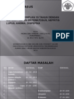 Laporan Kasus: Seorang Perempuan 19 Tahun Dengan Sistemik Lupus Eritematosus, Nefritis Lupus, Anemia, Dispepsia